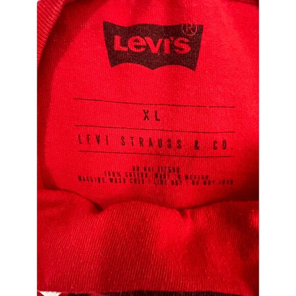 Levi's 501 Levi Strauss & Co. 501 Circle Red T Shirt - Size XL - Picture 6 of 9